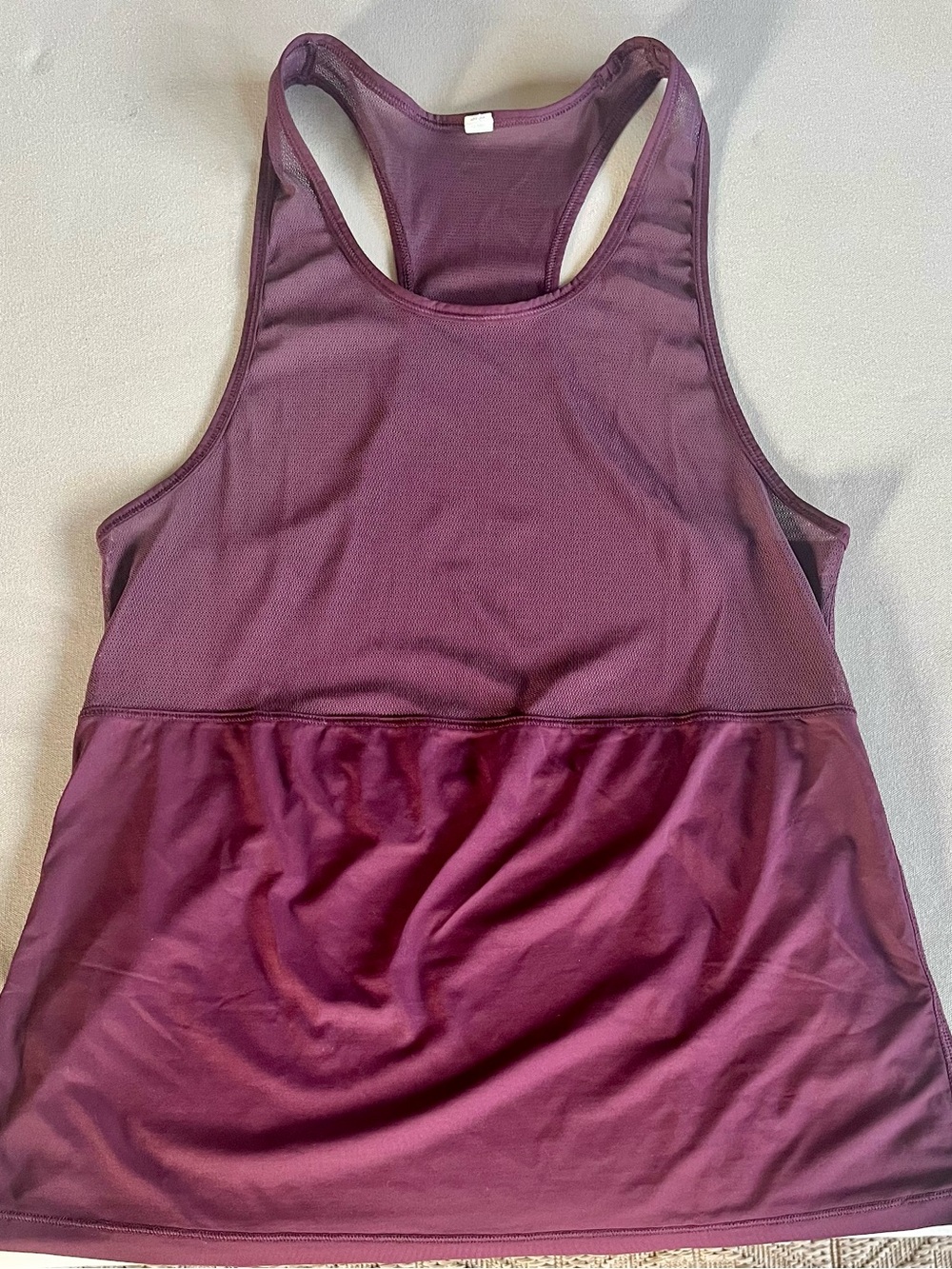 Lululemon Women’s Racerback Tank Top in Plum - Lightweight Activewear | Size 8